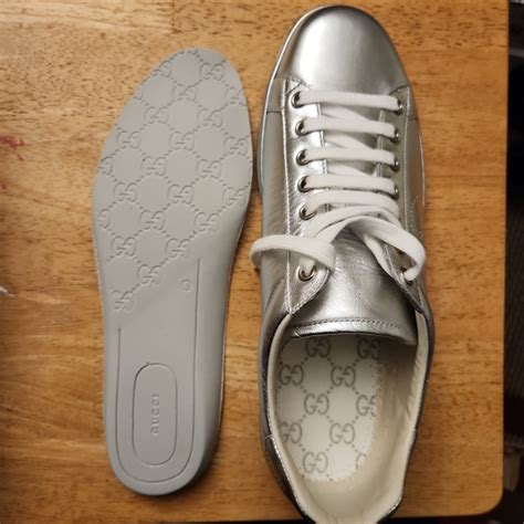 gq gucci sneakers|silver Gucci sneakers women's.